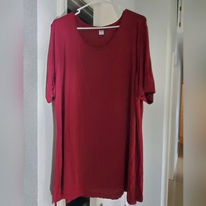 Old Navy Luxe NWT short sleeve  tunic shirt  size 2X Plus